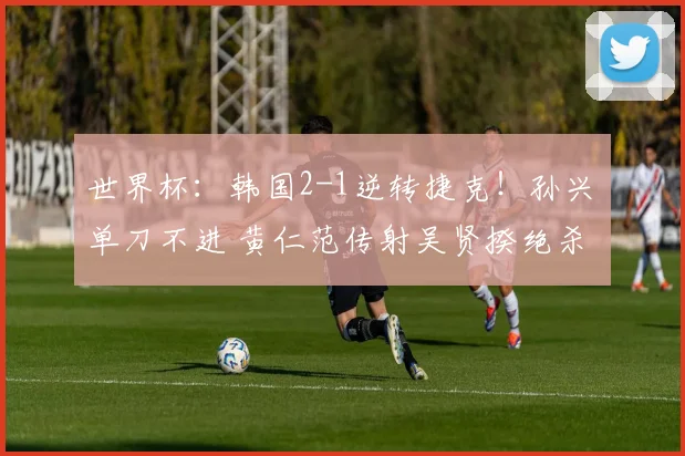 世界杯：韩国2-1逆转捷克！孙兴慜单刀不进 黄仁范传射吴贤揆绝杀